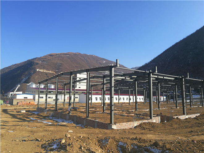 甘肅宕昌鋼結(jié)構廠房