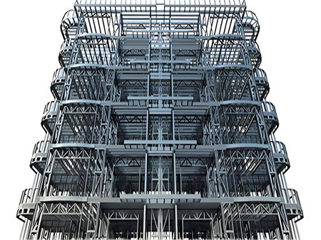 高層鋼結(jié)構(gòu)的樓梯間